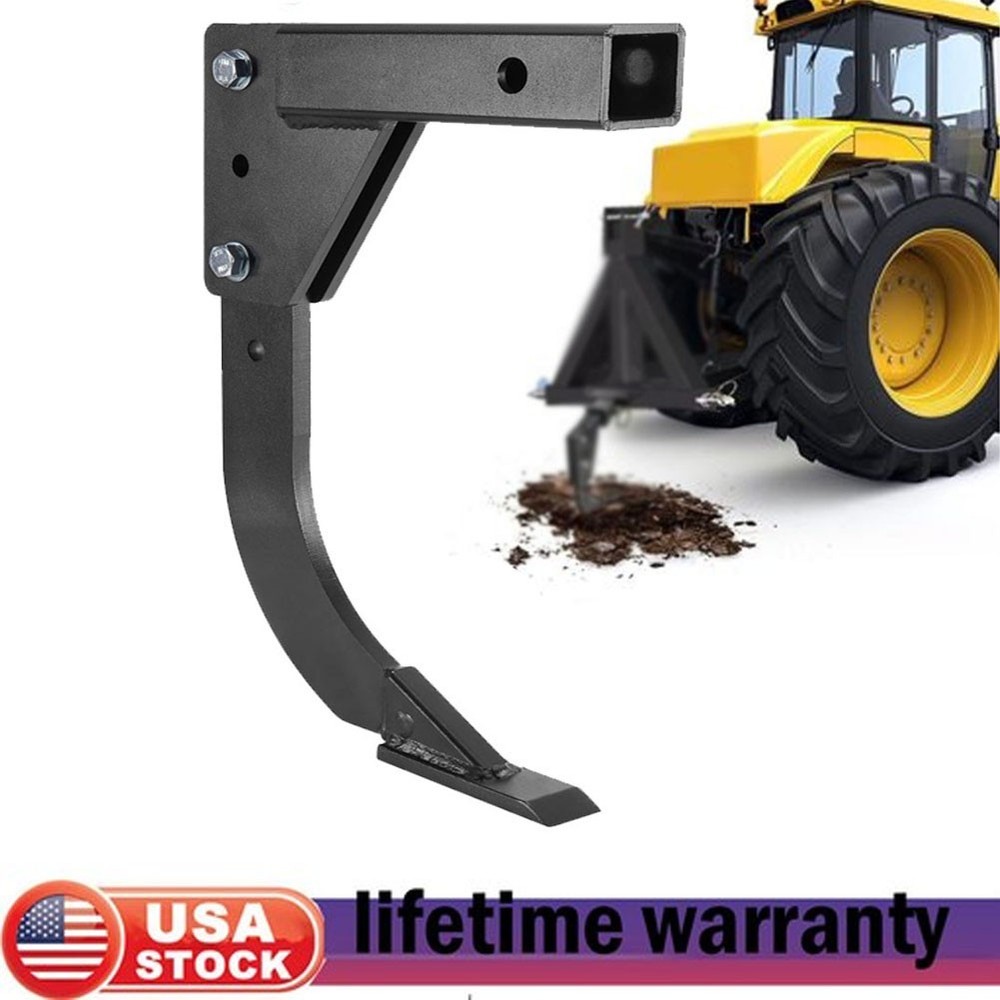 Hitch Mounted Ripper Shank Middle Buster Plow For 2″ Receiver Adapters Tractors