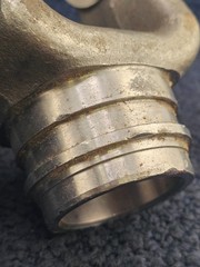 Weasler 702-350 Tube Weld Round Bore Yoke For 2-1/8″ Tube Size 0.083 MM Wall 35N