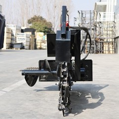New Mini Skid Steer Loader Trencher Attachment Loader Trencher Free Shipping