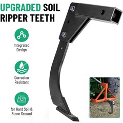 Hitch Mounted Ripper Shank Middle Buster Plow For 2″ Receiver Adapters Tractors