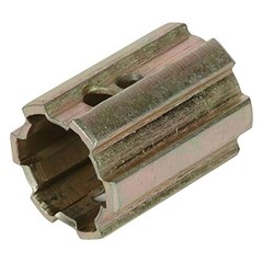 PTO Adapter Sleeve Increaser 1-1/8″ 6 Spl Female x 1-3/8″ 6 Spl Male x 2″ Long