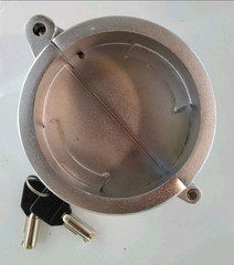Locking Fuel Cap Cover Diesel Zinc Fuel Tank Cap Cover Compatible with Class 8