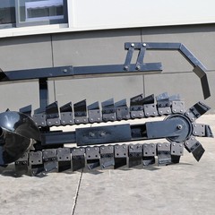 New Mini Skid Steer Loader Trencher Attachment Loader Trencher Free Shipping