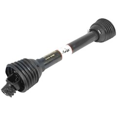 32″ Complete PTO Driveline 1-3/8″ 6 Spline QD x 1-3/8″ Round w/ Pin Hole