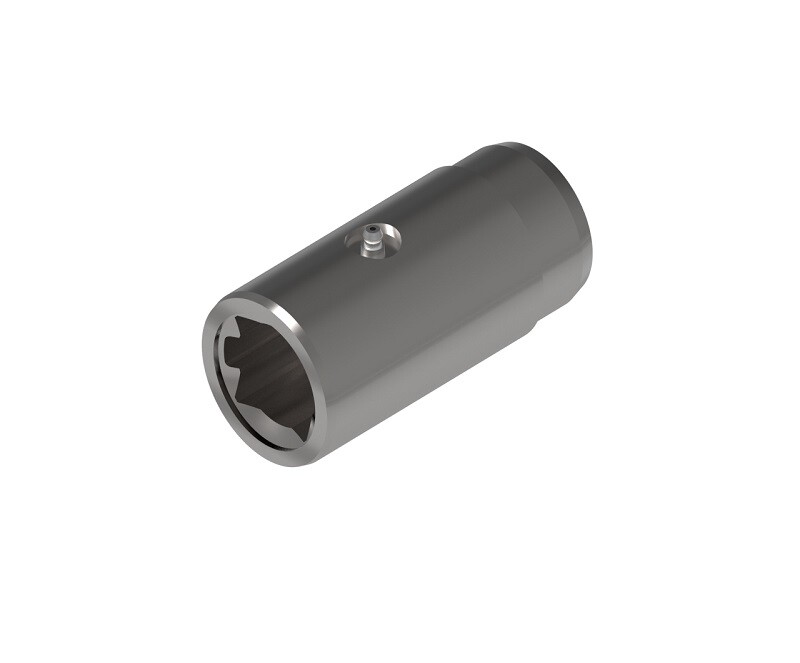 Weasler 1-5/16″ Square Bore Slip Sleeve Fits 2-1/2″ Tubing 0.120 MM Wall