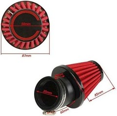 35mm 45 Degree Motorcycle Air Filter Cleaner for 150cc-250cc ATV Dirt Bike