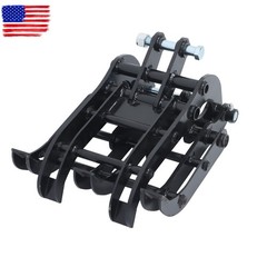 0.8 T -1.5 T Mini Excavator Attachment Grapple Wide Opening Grabber Attachment