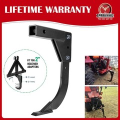 Racewill Hitch Lawn Mounted Ripper Garden Plow for ATV/UTV Tractor W/2″ Receiver