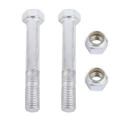 0.98in Excavator Bucket Pins Bolts and Nuts Set for mini Excavator Connection