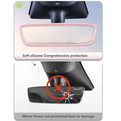 4PCS Center Console Wireless Charger Mat Silicone for 2025 2026 Tesla New Mod…