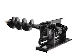 NEW 8” Auger for Mini Skid Steer Loader Attachment Post Hole Drill USA Stock