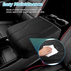 Center Console Cover Compatible with 2024-2026 Chevy Silverado EV/2024-2026 G…