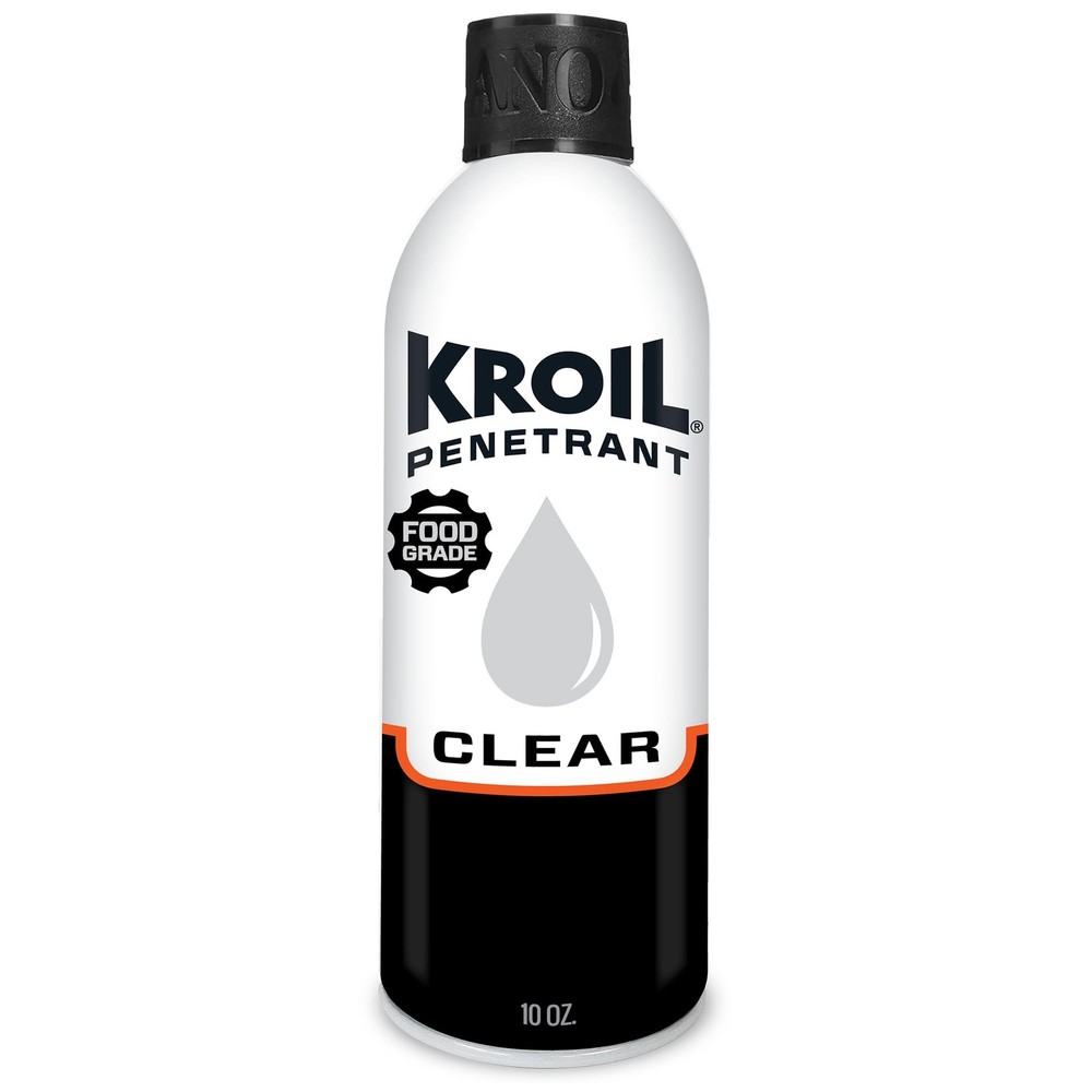 Kroil Clear Food Grade Penetrating Oil (Aerosol Spray-10oz Can-Single)