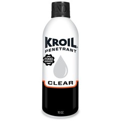 Kroil Clear Food Grade Penetrating Oil (Aerosol Spray-10oz Can-Single)