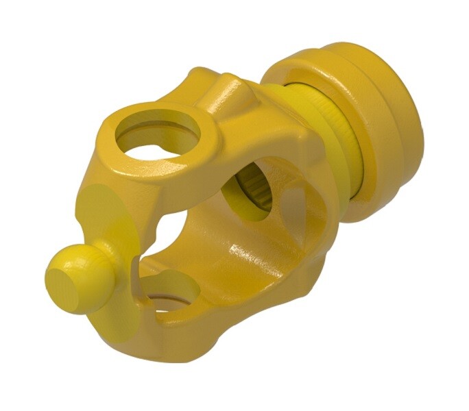 Weasler CV Tractor Yoke w/ 1-3/8″ 6 Spline Safety Slide Lock 107-7606 Farmer