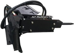 AGT-M-HMR Mini Skid Steer Loader Breaker Hammer Attachment USA SPOT